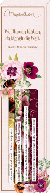 Bleistift-Set mit Sprüchen - 