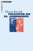 Cover-Bild zum Titel 'Philosophie des 20. Jahrhunderts' von 'Thomas Rentsch'