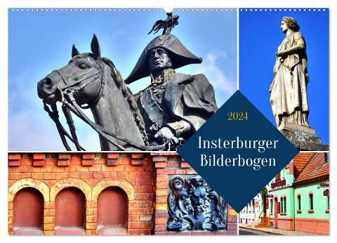 Insterburger Bilderbogen (Wandkalender 2024 DIN A2 quer), CALVENDO Monatskalender - Henning von Löwis of Menar