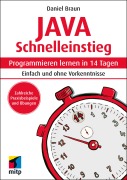 Cover-Bild zum Titel 'Java Schnelleinstieg' von 'Daniel Braun'
