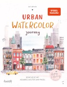 Cover-Bild zum Titel 'Urban Watercolor Journey' von 'Sue Hiepler'