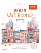 Cover-Bild zum Titel 'Urban Watercolor Journey' von 'Sue Hiepler'