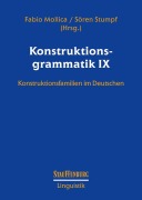 Cover-Bild zum Titel 'Konstruktionsgrammatik IX' von ''