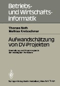 Cover-Bild zum Titel 'Aufwandschätzung von DV-Projekten' von 'T. Noth, M. Kretzschmar'