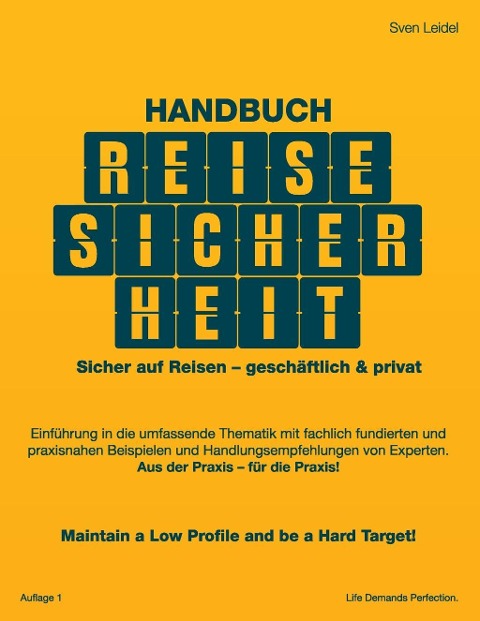 Handbuch Reisesicherheit - Sven Leidel