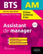 Cover-Bild zum Titel 'BTS Assistant de manager' von 'Carole Arthur-Satrat'
