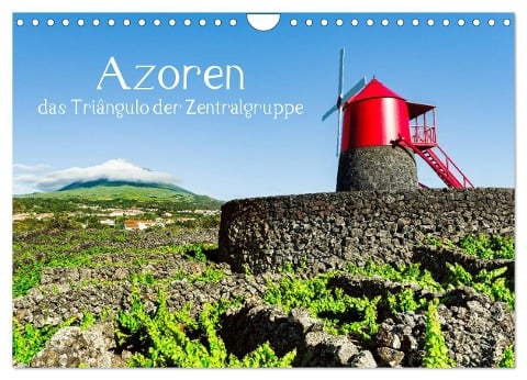 Azoren - das Triangulo der Zentralgruppe (Wandkalender 2024 DIN A4 quer), CALVENDO Monatskalender - Martin Zwick
