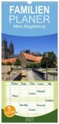 Cover-Bild zum Titel 'Familienplaner 2027 - Mein Magdeburg 2027 mit 5 Spalten (Wandkalender, 21 x 45 cm) CALVENDO' von 'Beate Bussenius'