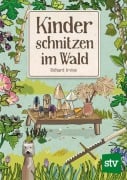 Kinder schnitzen im Wald - Richard Irvine