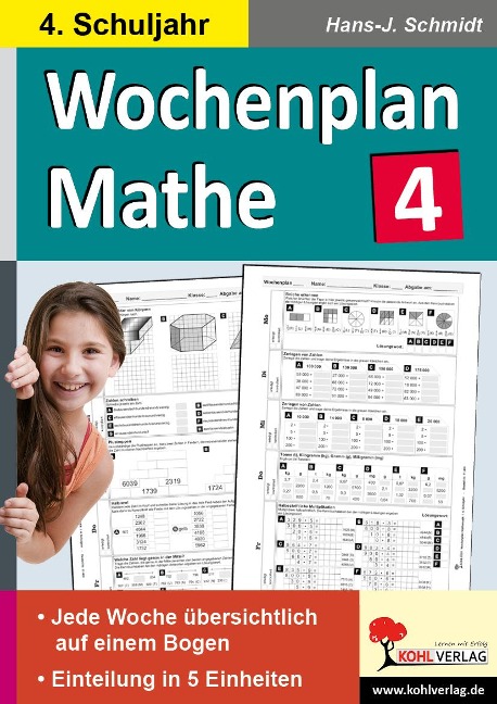 Wochenplan Mathe / Klasse 4 - Hans-J. Schmidt