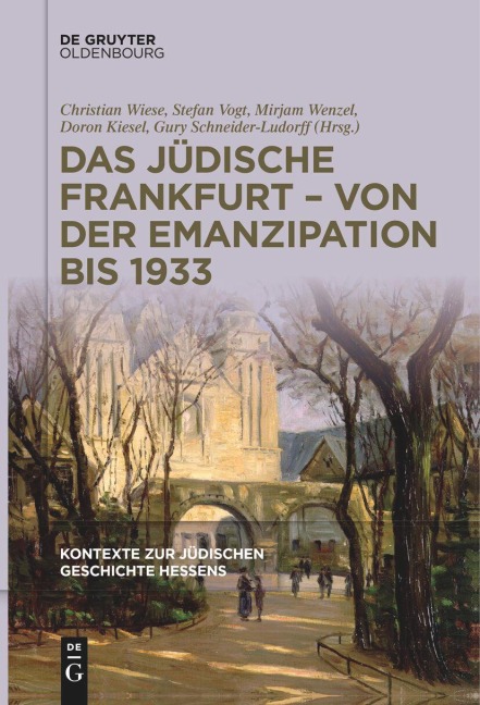 Das jüdische Frankfurt - von der Emanzipation bis 1933 - 
