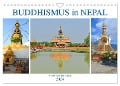 BUDDHISMUS in NEPAL (Wandkalender 2024 DIN A4 quer), CALVENDO Monatskalender - Ulrich Senff