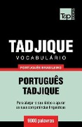 Vocabulário Português Brasileiro-Tadjique - 9000 palavras - Andrey Taranov