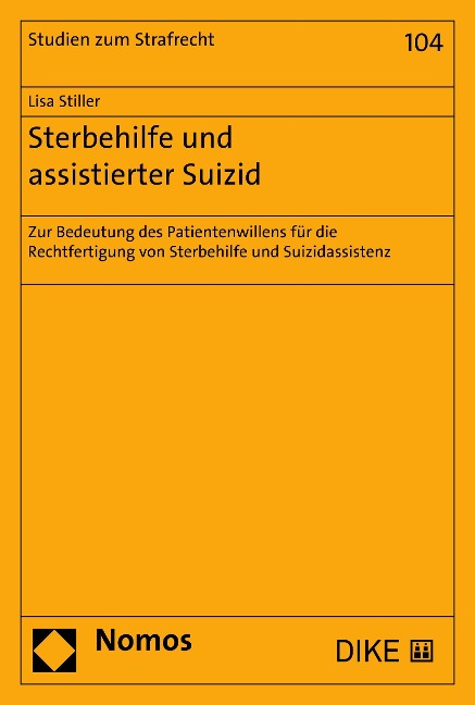 Sterbehilfe und assistierter Suizid - Lisa Stiller