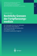 Cover-Bild zum Titel 'Rechtliche Grenzen der Fortpflanzungsmedizin' von 'Ulrich May'