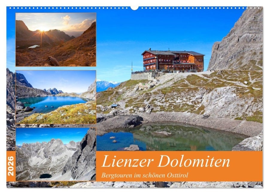 Lienzer Dolomiten (Wandkalender 2026 DIN A2 quer), CALVENDO Monatskalender - Christa Kramer
