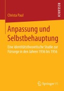 Cover-Bild zum Titel 'Anpassung und Selbstbehauptung' von 'Christa Paul'