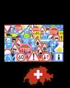 Cover-Bild zum Titel 'Verkehrsregeln und Zeichen Schweiz' von 'Martina Kloss'