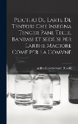 Cover-Bild zum Titel 'Plictho de larte de tentori che insegna tenger pani, telle, banbasi et sede si per larthe magiore come per la comvne' von ''
