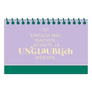 Cover-Bild zum Titel 'Mini-Kalender Colour Up 2027 Einfach mal machen' von ''