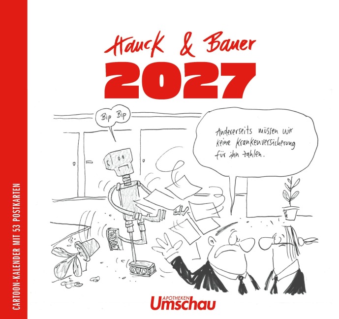 Hauck & Bauer Postkartenkalender 2027 - Dominik Bauer
