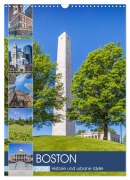 Cover-Bild zum Titel 'BOSTON Historie und urbane Idylle (Wandkalender 2026 DIN A3 hoch), CALVENDO Monatskalender' von 'Melanie Viola'