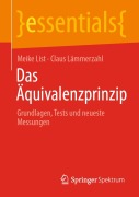 Cover-Bild zum Titel 'Das Äquivalenzprinzip' von 'Claus Lämmerzahl, Meike List'