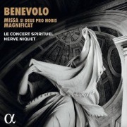 Cover-Bild zum Titel 'Benevolo: Missa si Deus pro nobis/Magnificat' von 'Herv' Le Concert Spirituel/Niquet'