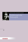 Cover-Bild zum Titel 'Einführung in die Philosophie' von 'Edith Stein'