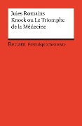 Cover-Bild zum Titel 'Knock ou Le Triomphe de la Medecine' von 'Jules Romains'