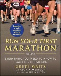 Cover-Bild zum Titel 'Run Your First Marathon' von 'Grete Waitz, Gloria Averbuch'