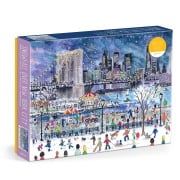 Cover-Bild zum Titel 'Michael Storrings Snowfall Over New York City 1000 Piece Puzzle' von ''