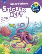 Cover-Bild zum Titel 'Wieso? Weshalb? Warum? Stickerheft - Meerestiere' von ''