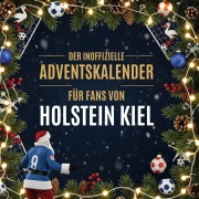Cover-Bild zum Titel 'Der inoffizielle Adventskalender für Fans von Holstein Kiel' von 'Noah Lehmann'
