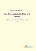 Cover-Bild zum Titel 'Real-Enzyklopädie für Bibel und Talmud' von 'Jacob Hamburger'