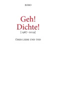 Cover-Bild zum Titel 'Geh! Dichte!' von 'Boro Petric'