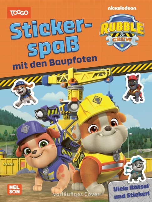 Rubble & Crew: Stickerspaß mit den Baupfoten - 