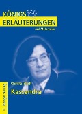 Cover-Bild zum Titel 'Kassandra von Christa Wolf. Textanalyse und Interpretation.' von 'Christa Wolf'