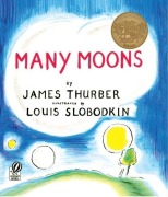 Cover-Bild zum Titel 'Many Moons' von 'James Thurber'