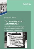 Cover-Bild zum Titel 'Das Vermögen der "Reichsfeinde"' von 'Josephine Ulbricht'
