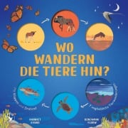 Cover-Bild zum Titel 'Wo wandern die Tiere hin?' von 'Harriet Evans'
