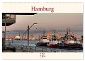 Hamburg Hafen (Wandkalender 2024 DIN A2 quer), CALVENDO Monatskalender - Heinz Pompsch