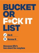 Cover-Bild zum Titel 'Bucket or F*ck It List' von 'Michael O'Mara Books'