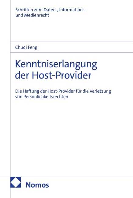Kenntniserlangung der Host-Provider - Chuqi Feng