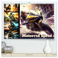 Motorrad Speed (hochwertiger Premium Wandkalender 2024 DIN A2 quer), Kunstdruck in Hochglanz - Dirk Meutzner