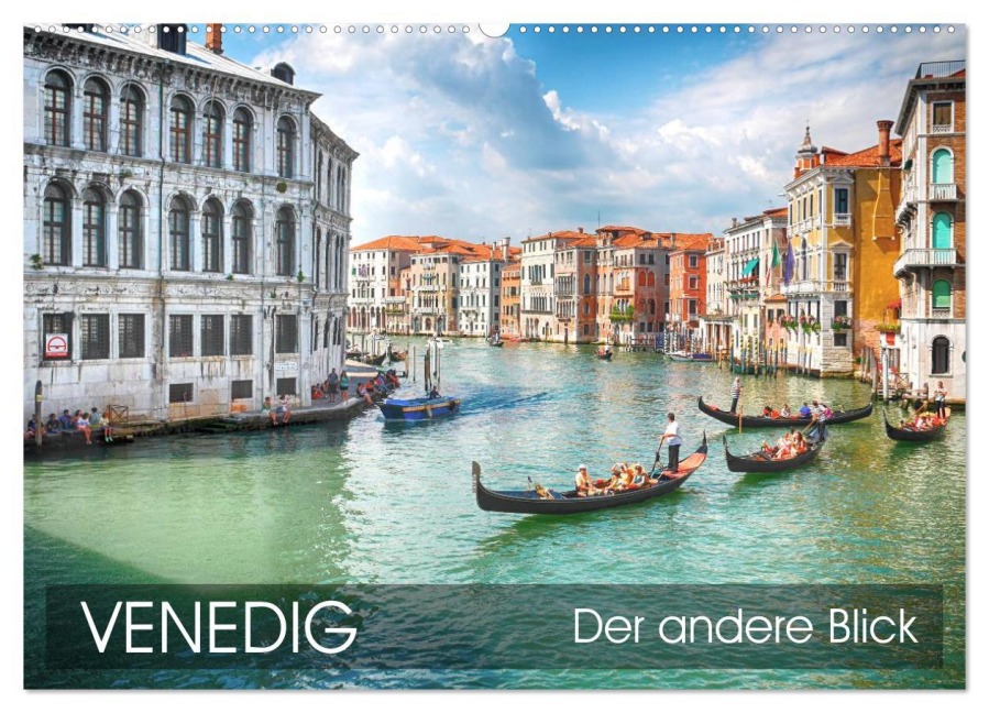 Venedig - Der andere Blick (Wandkalender 2026 DIN A2 quer), CALVENDO Monatskalender - Thomas Münter