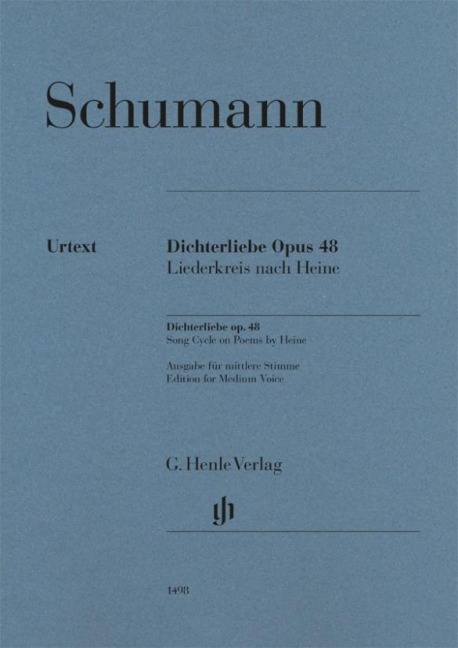 Dichterliebe op. 48 (Mittlere Stimme) - Robert Schumann