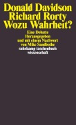 Cover-Bild zum Titel 'Wozu Wahrheit ?' von 'Donald Davidson, Richard Rorty'