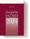 Liturgischer Kalender 2024. Tagesabreißkalender Block - 