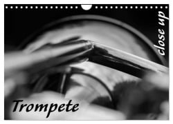 Trompete - Close up (Wandkalender 2026 DIN A4 quer), CALVENDO Monatskalender - Silvia Drafz